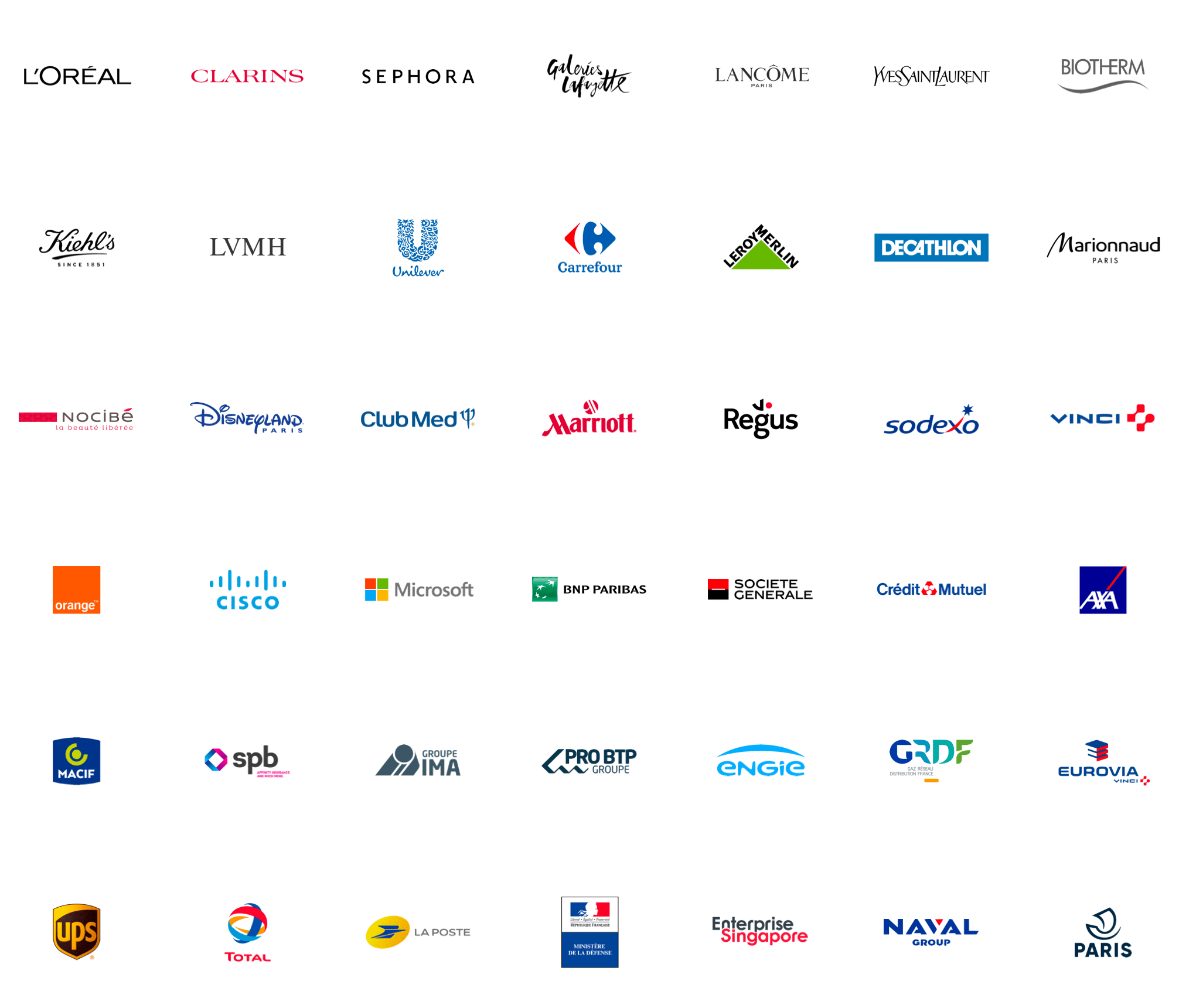 Hack40 - Logos of Clients