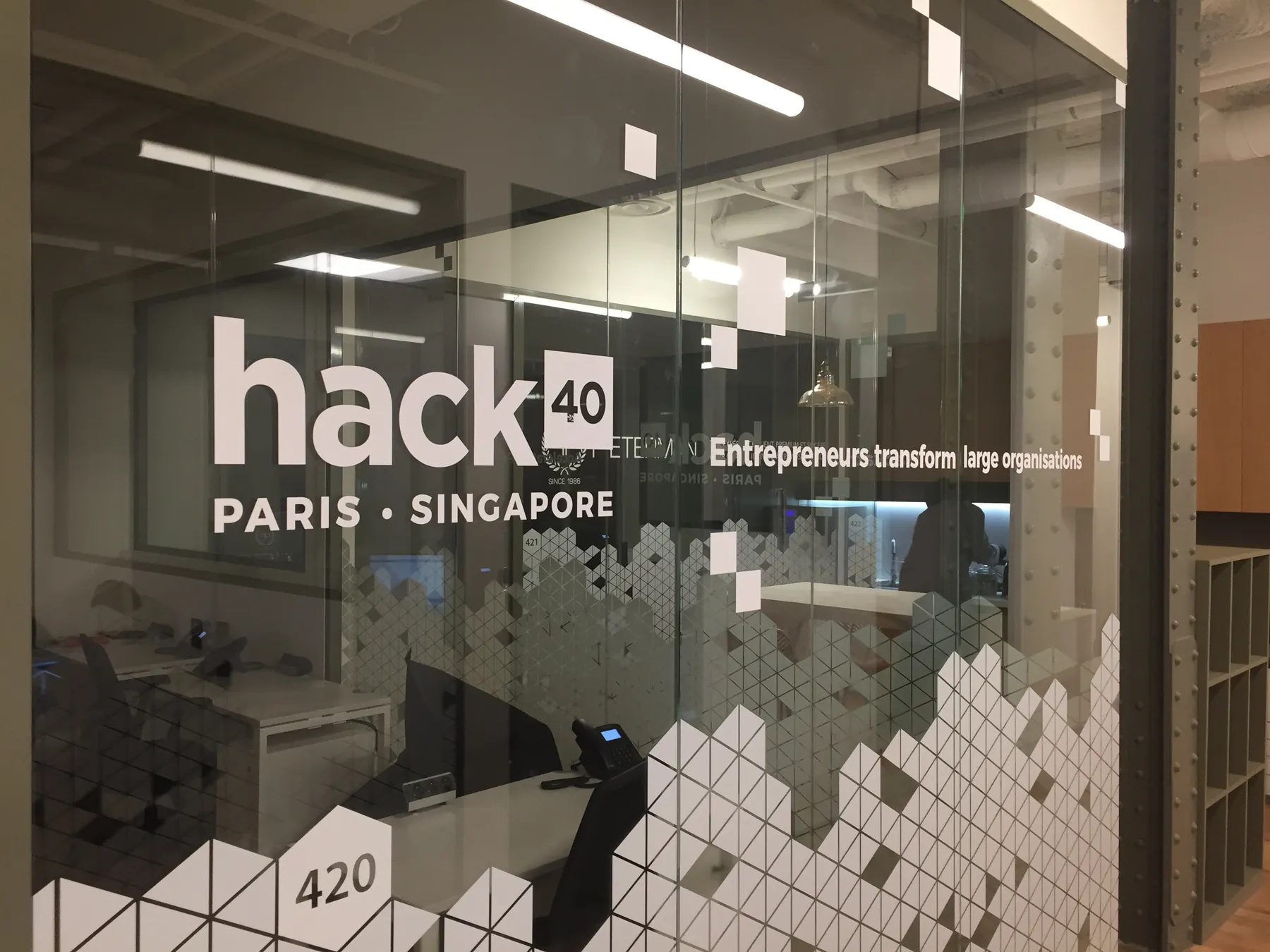 Hack40, Paris and Singapore