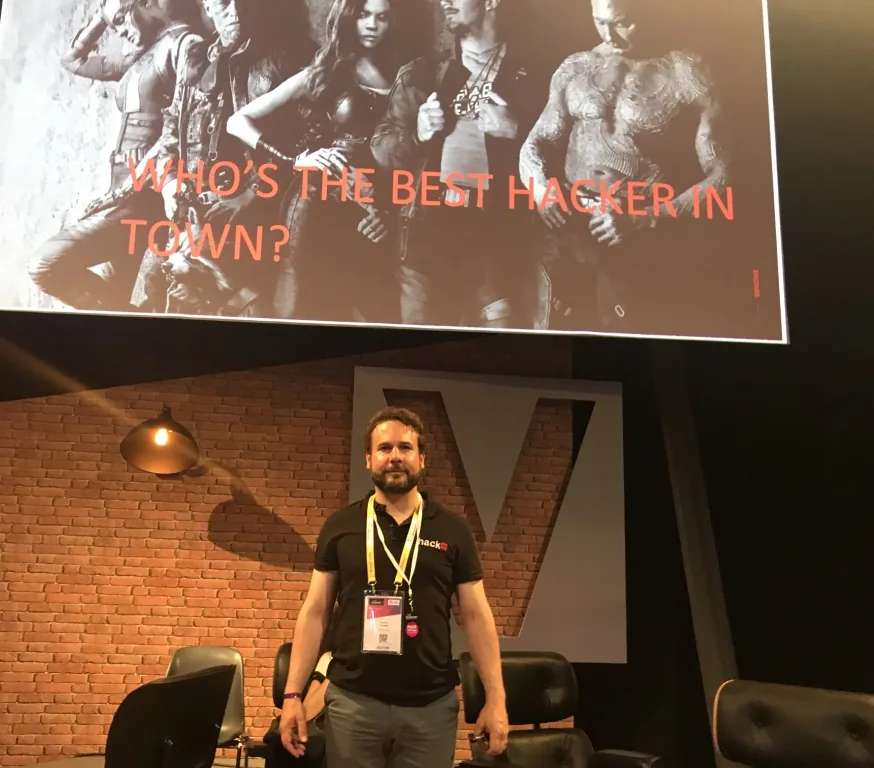 Fabrice Tranier sur scène à VivaTech